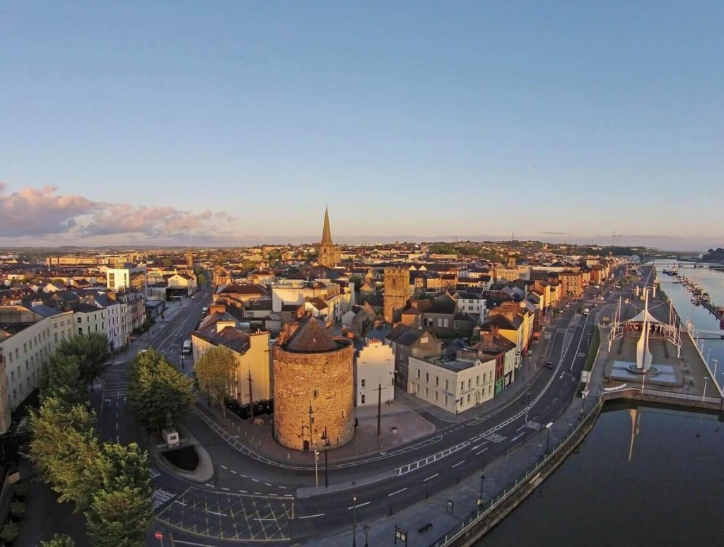 Waterford cityscape Ireland