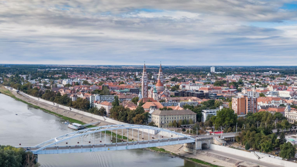 Szeged cityscape Hungary