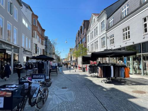 Local streets and markets in Herning