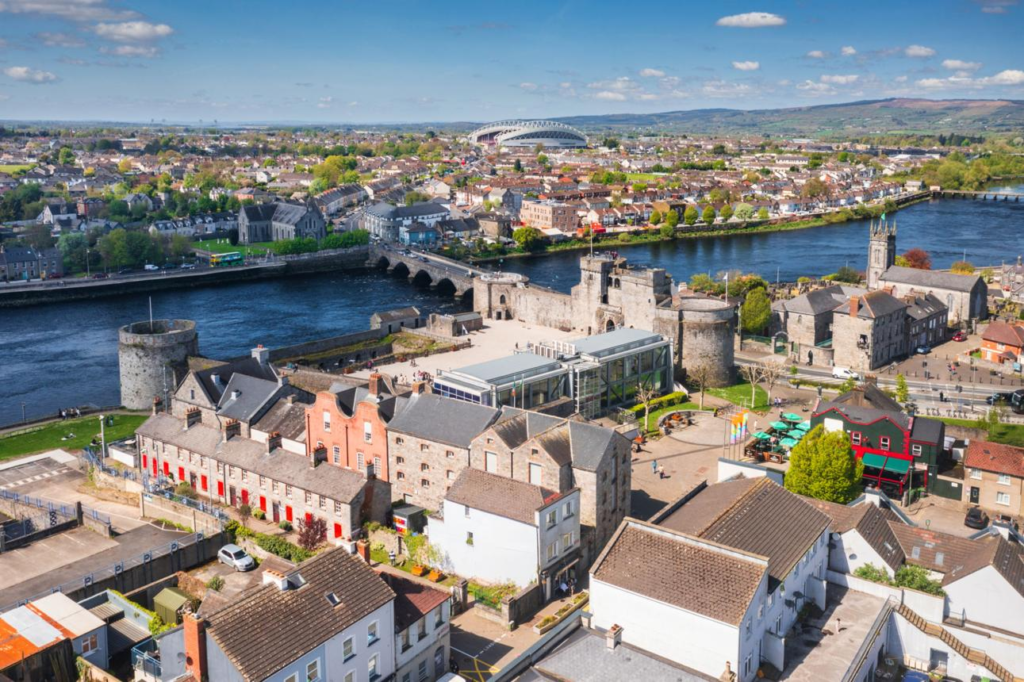 Limerick cityscape Ireland