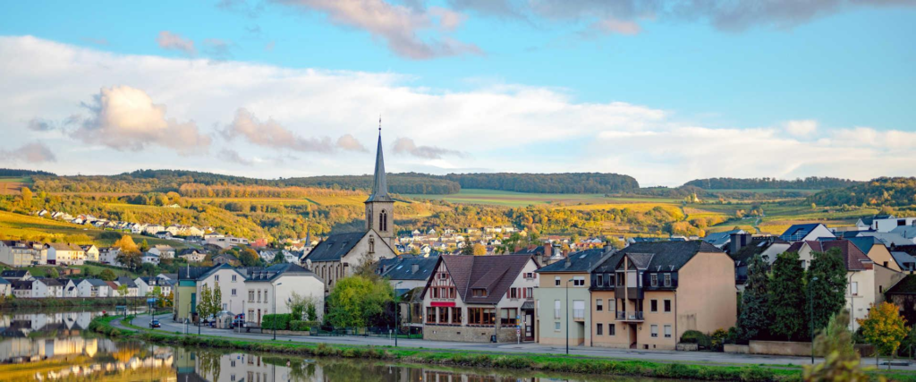 Grevenmacher cityscape Luxembourg