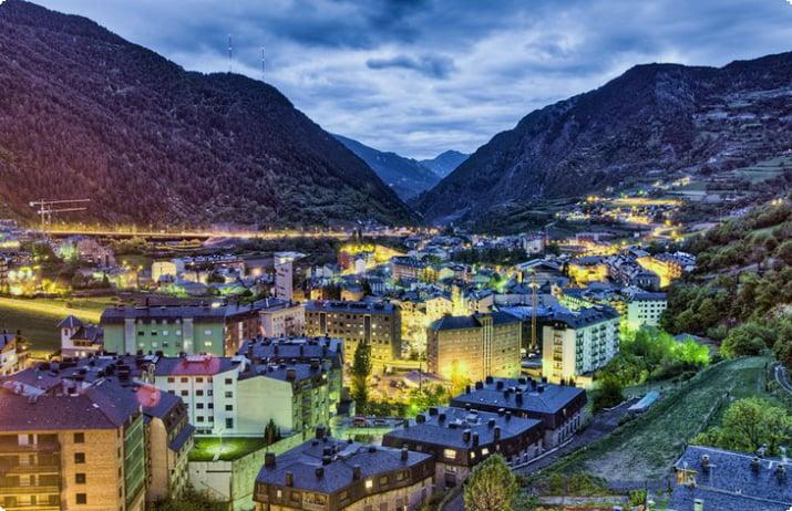 Encamp cityscape Andorra