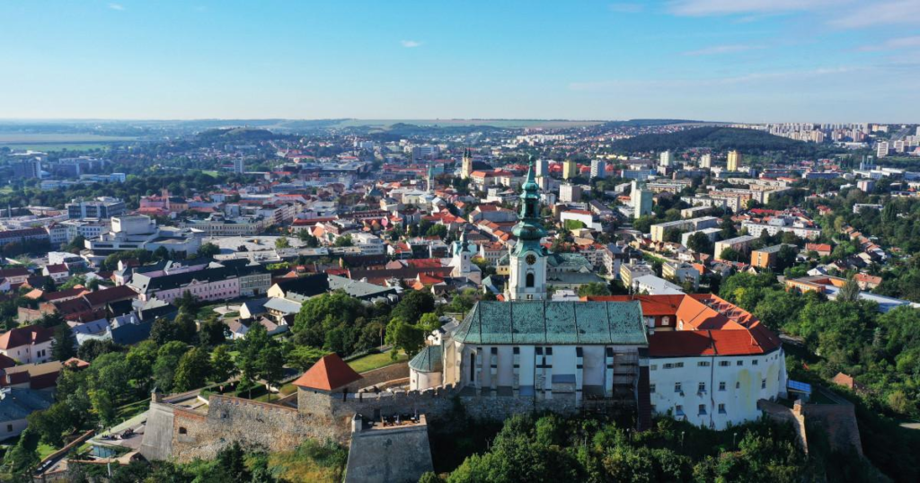 Nitra cityscape Slovakia