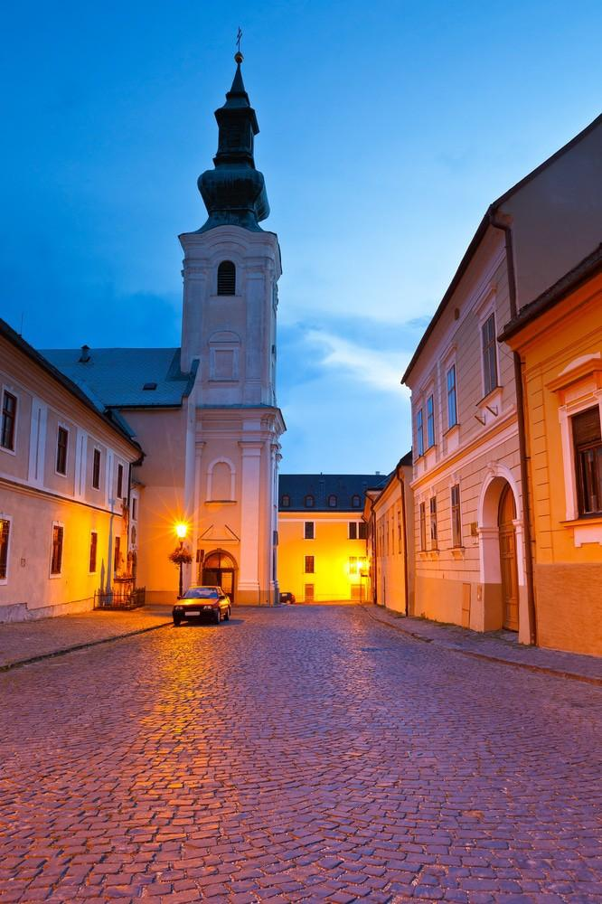 Historic streets and landmarks in Nitra