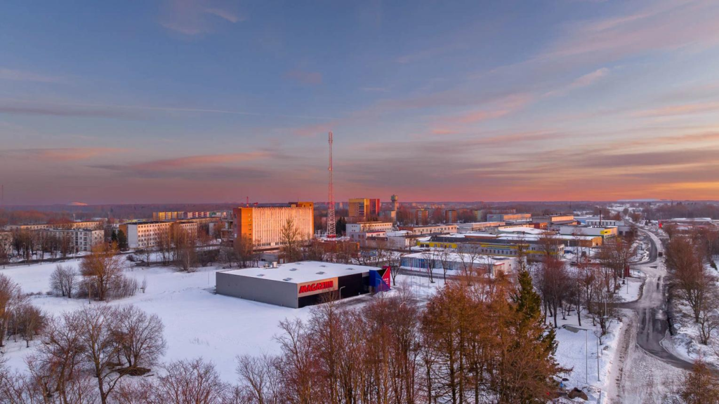 Johvi cityscape Estonia