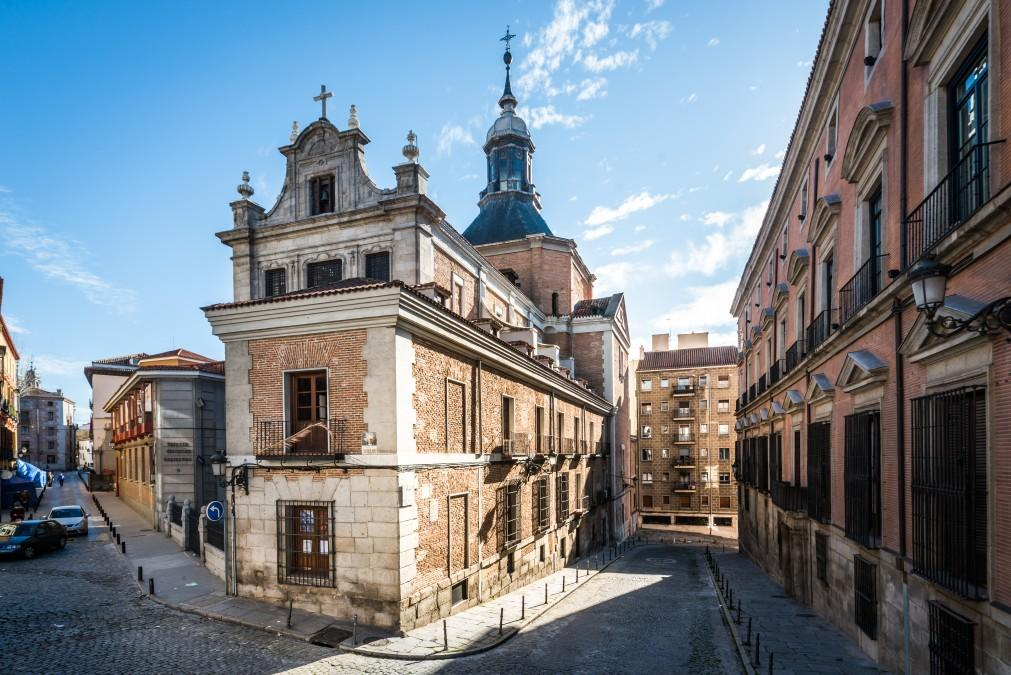 Historic streets and landmarks in Madrid