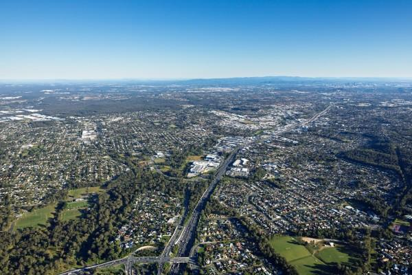 Logan City skyline Australia