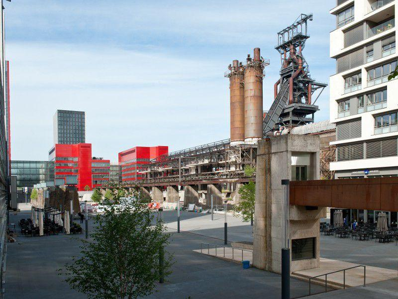Belval industrial heritage district Esch-sur-Alzette Luxembourg