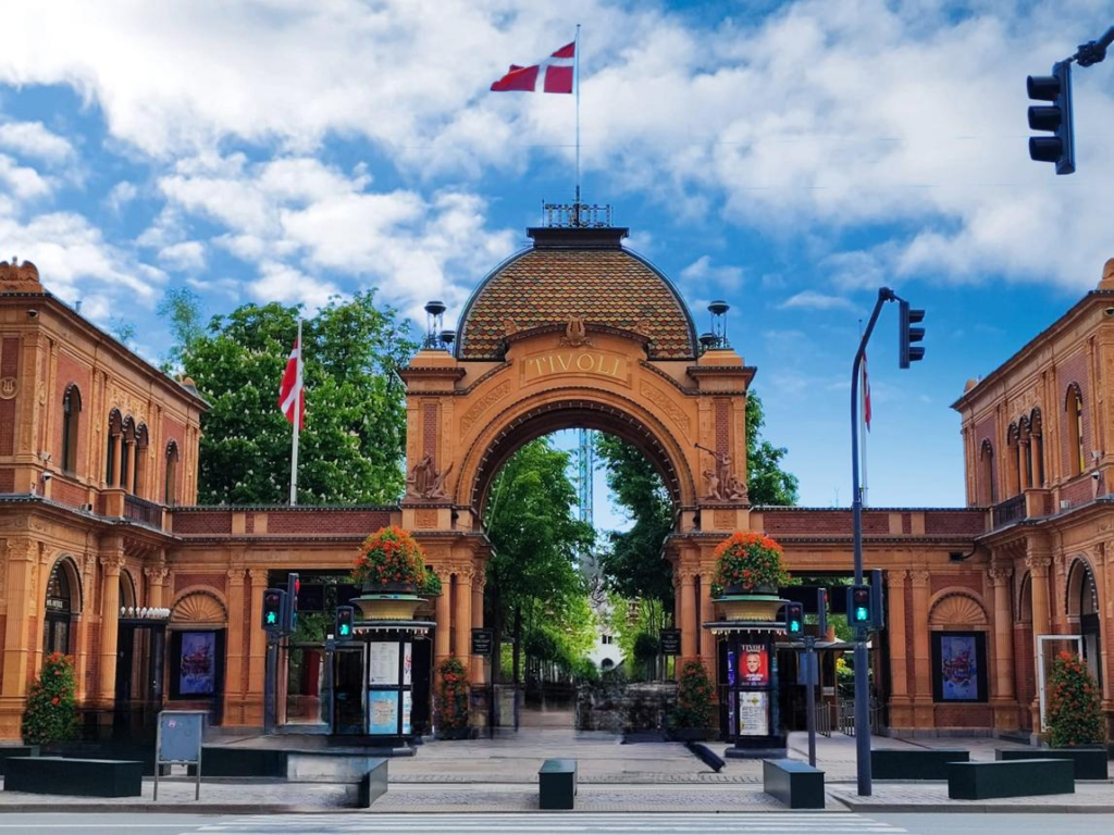 Tivoli Gardens Copenhagen Denmark