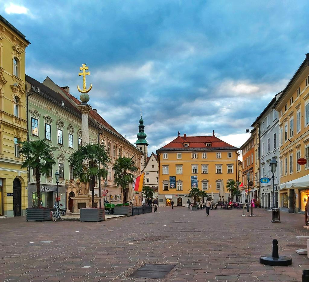 Klagenfurt old town Austria