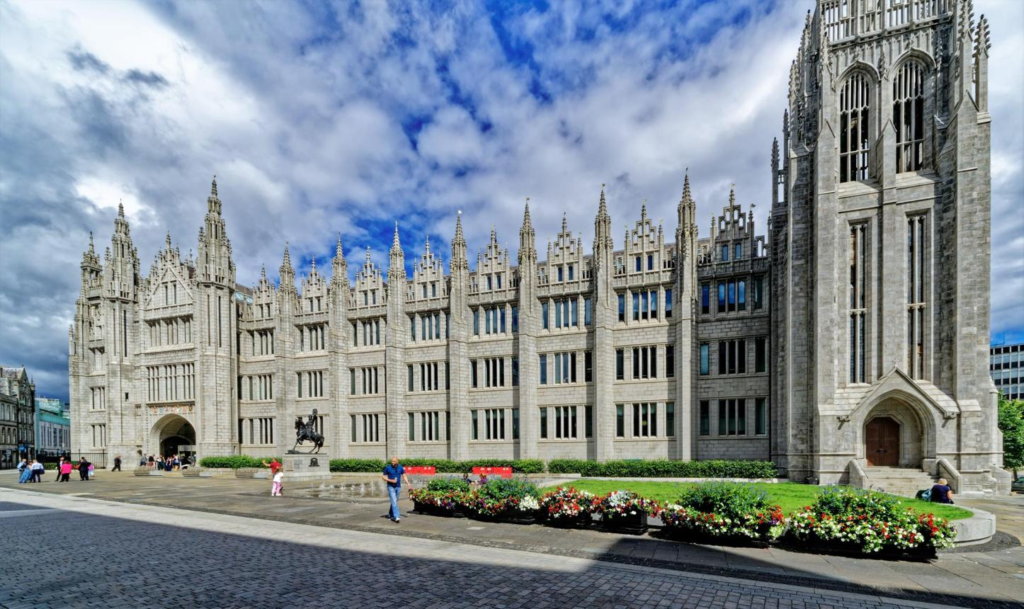 Marischal College Aberdeen Scotland