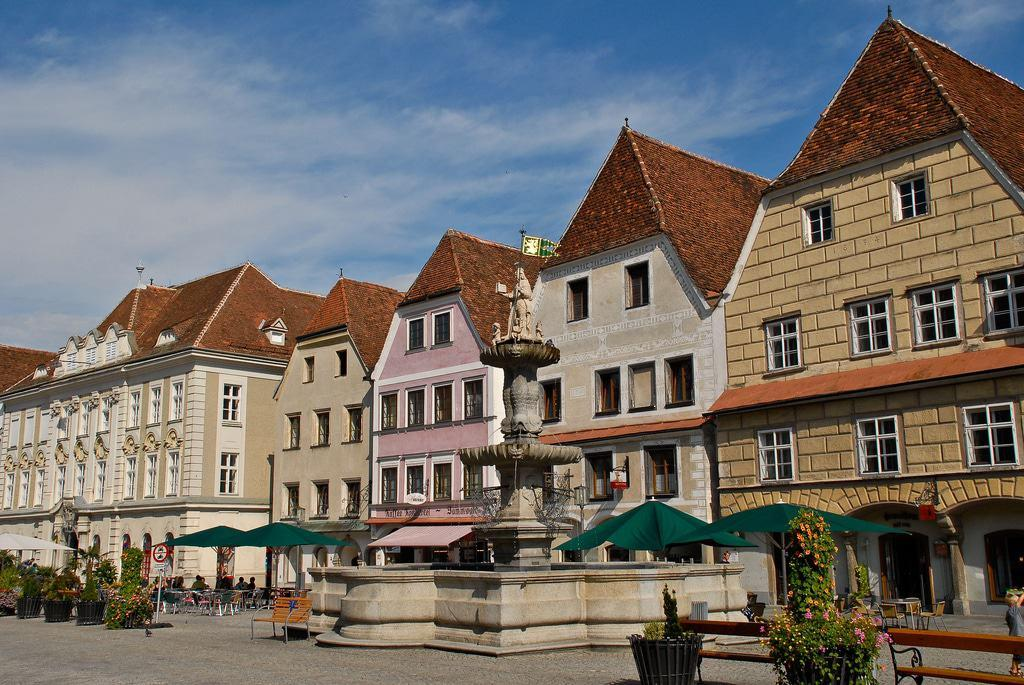 Steyr town square Austria