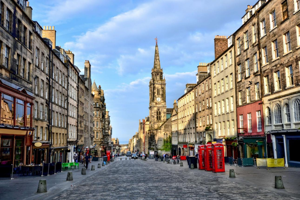 Royal Mile Edinburgh Scotland