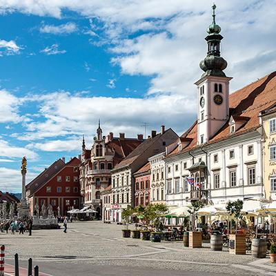 Maribor old town Slovenia