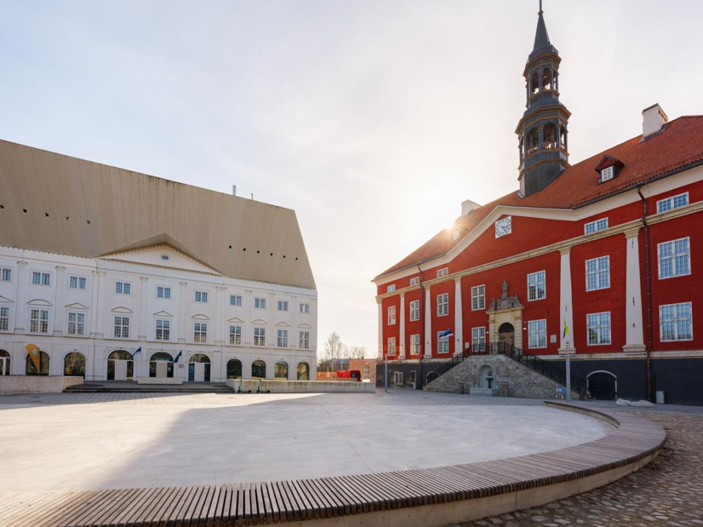 Narva old town Estonia