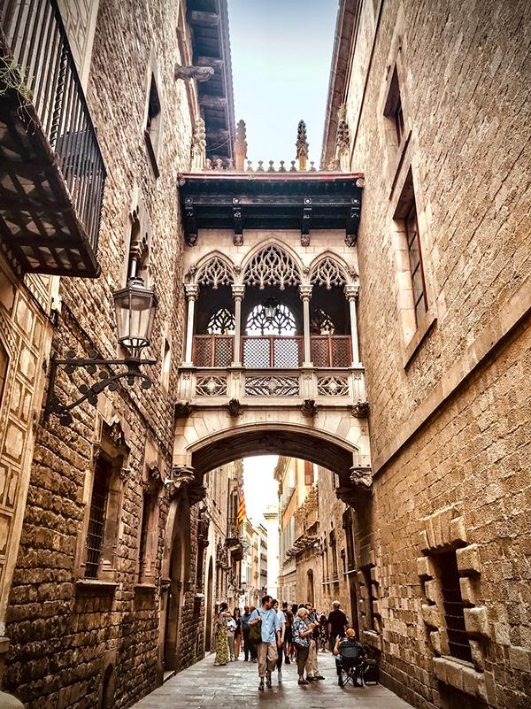 Gothic Quarter Barcelona Spain