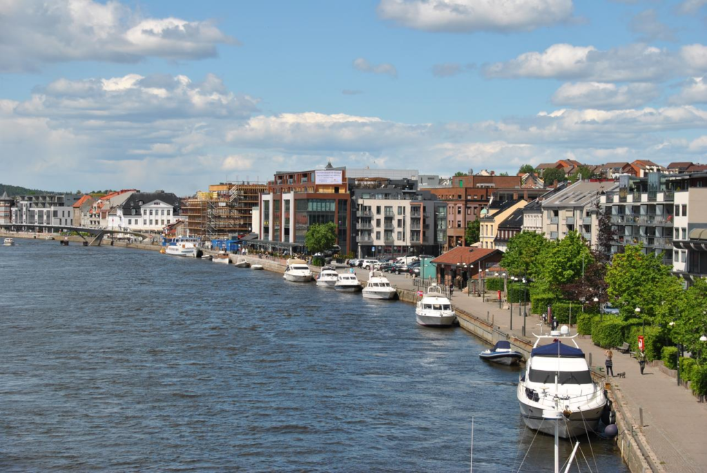 Fredrikstad waterfront Norway