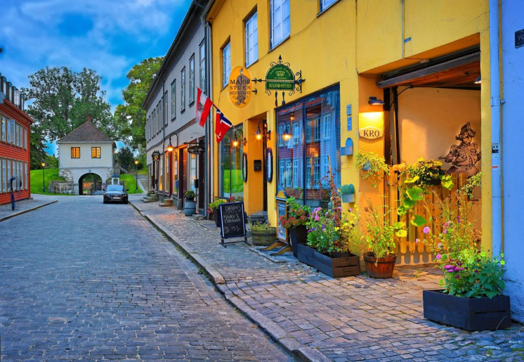 Gamlebyen Fredrikstad Norway