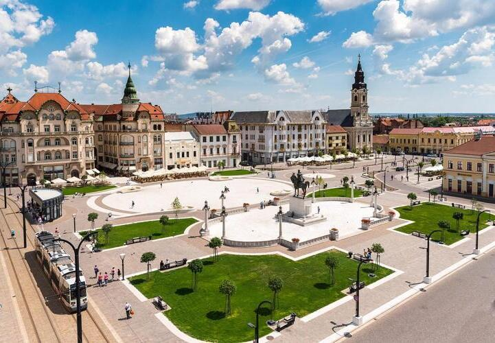 Piața Unirii central square Oradea