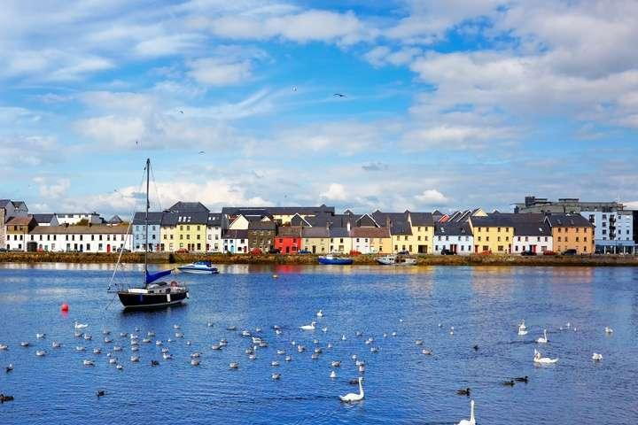 Galway Bay waterfront Ireland