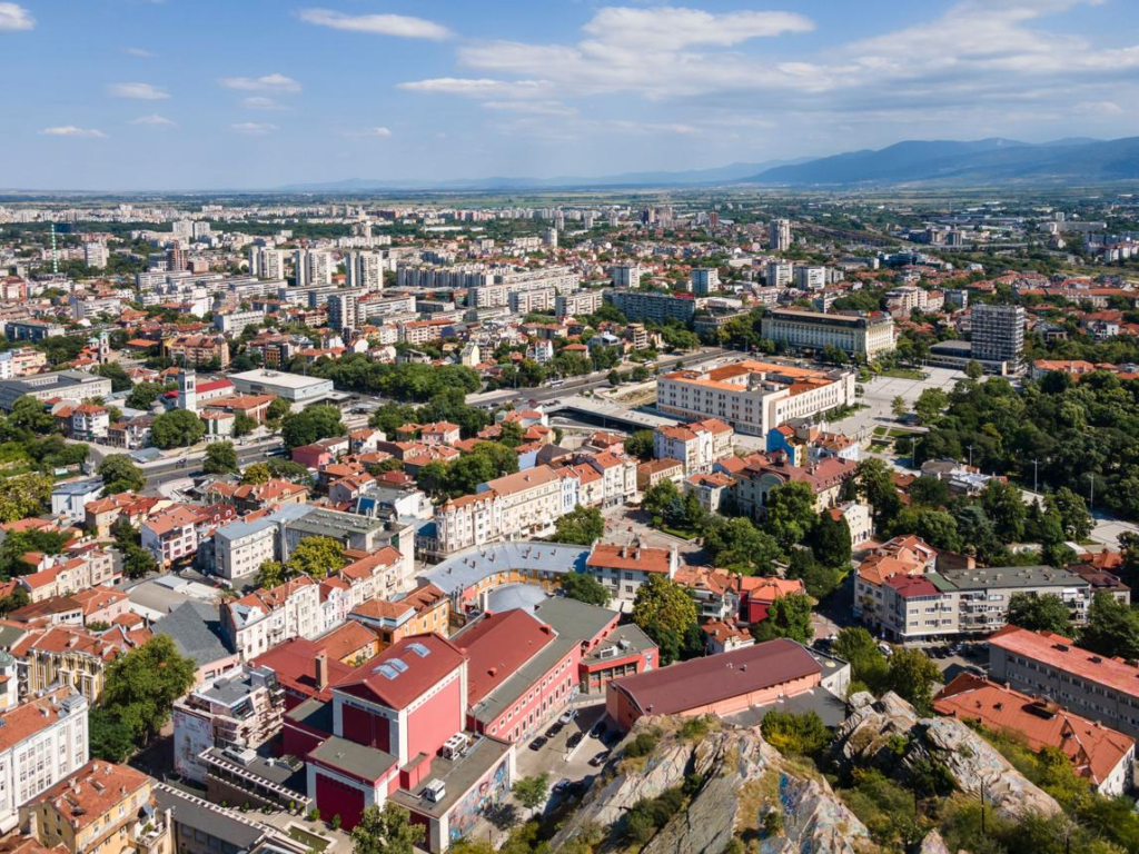 Plovdiv cityscape Bulgaria