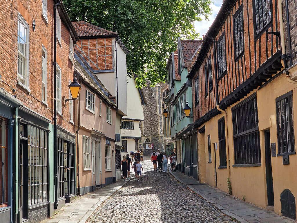 Elm Hill Norwich historic street