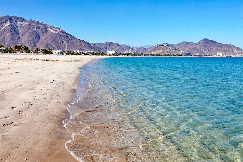 Kalba coastline Sharjah UAE