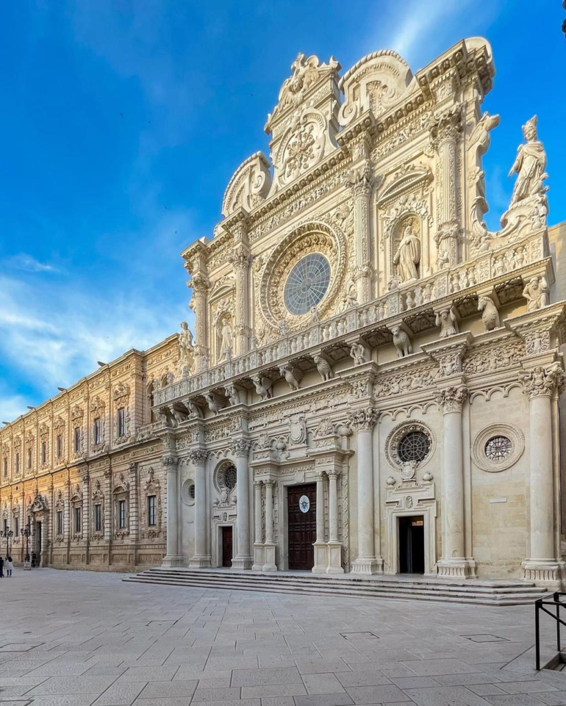 Basilica of Santa Croce Lecce Italy