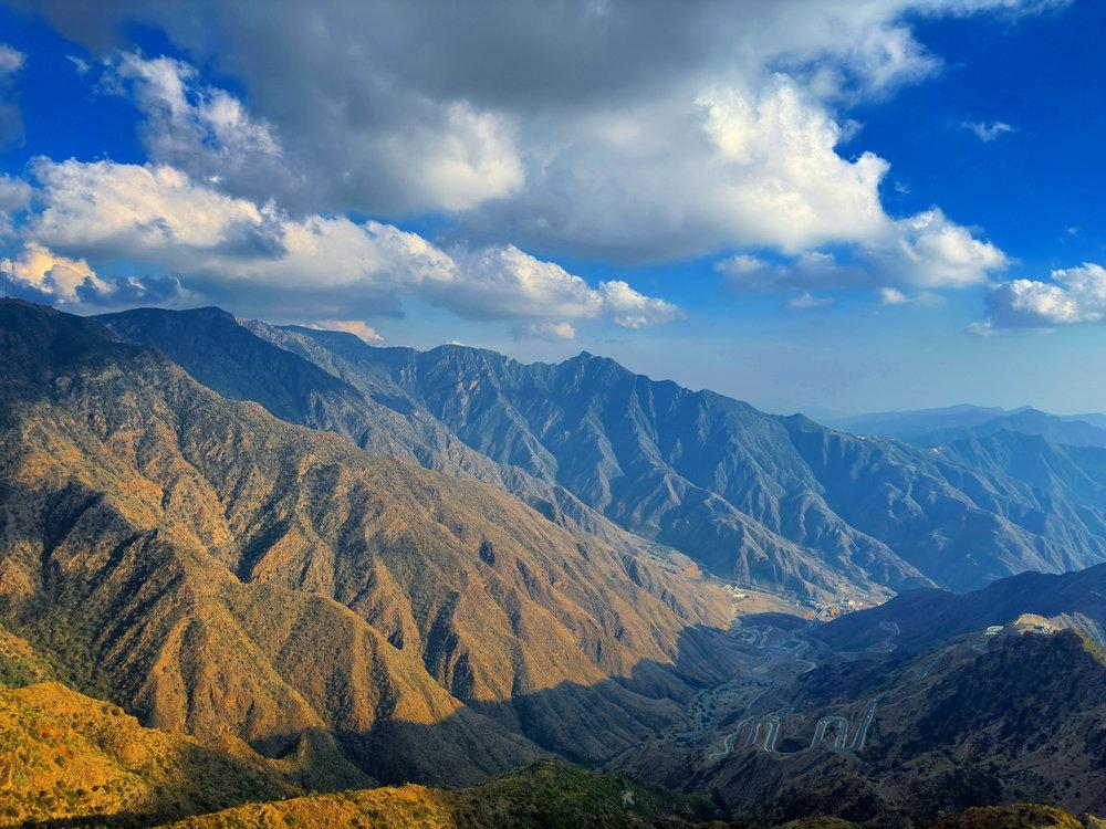 Abha mountain landscape Saudi Arabia