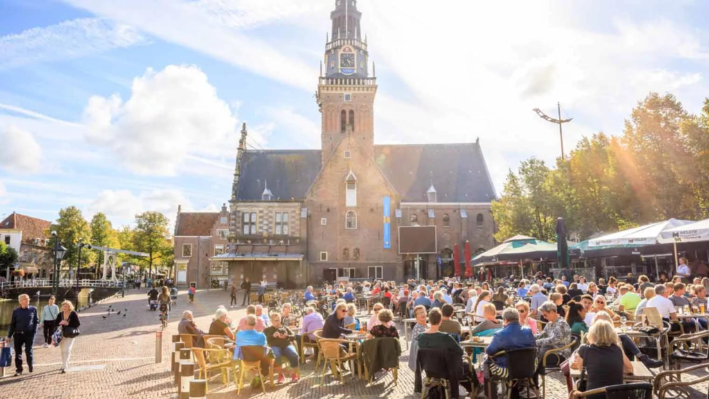 Waagplein Alkmaar Netherlands