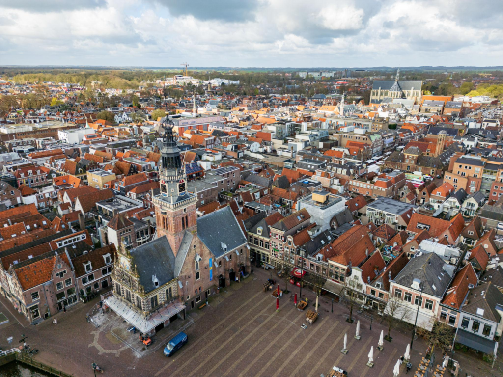 Historic centre Alkmaar Netherlands