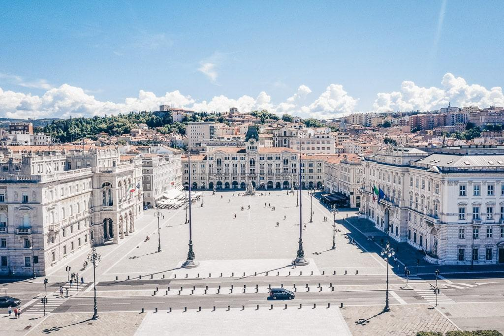 Piazza Unita d'Italia Trieste Italy