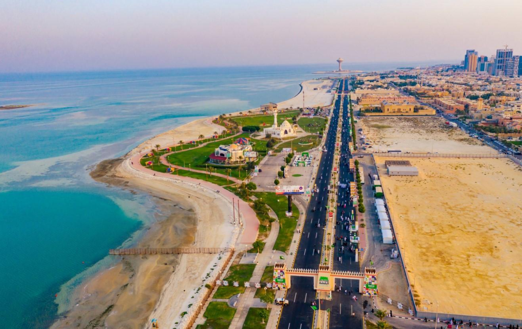 Arabian Gulf coastline Eastern Province Saudi Arabia