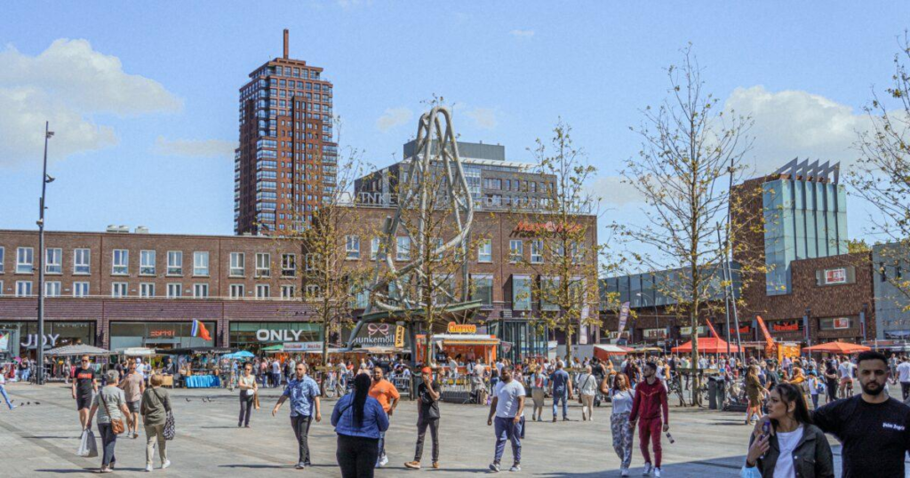 Enschede city centre Netherlands