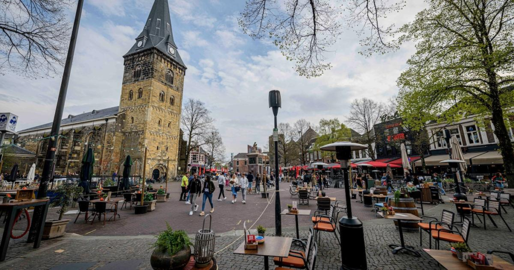 Oude Markt Enschede Netherlands