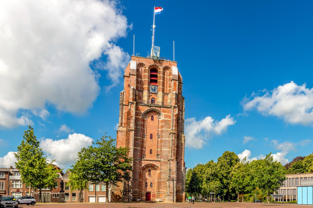 Oldehove Tower Leeuwarden Netherlands