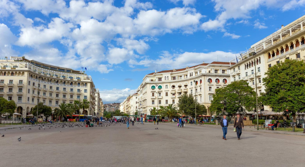 Aristotelous Square Thessaloniki Greece