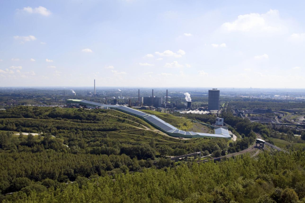Ruhr industrial landscape Bottrop Germany