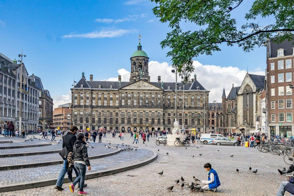 Dam Square Amsterdam Netherlands