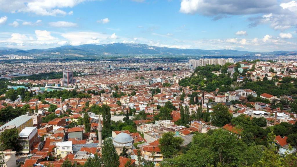 Bursa Ottoman historic district Turkey