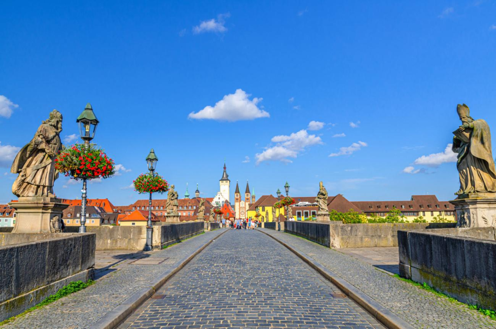 Old Main Bridge Wurzburg Germany