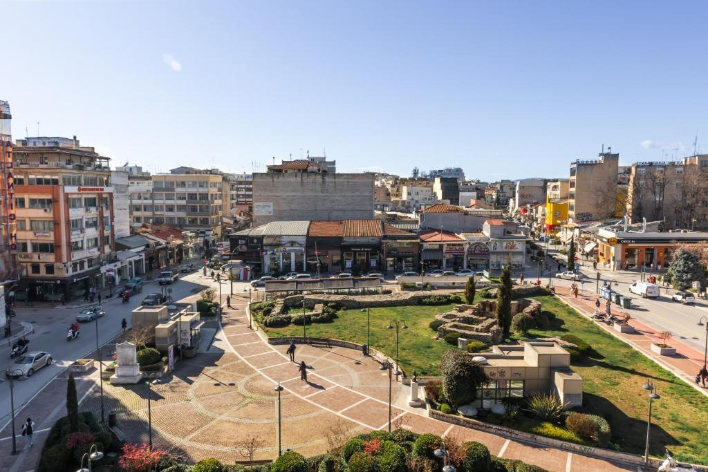 Larissa city centre Greece
