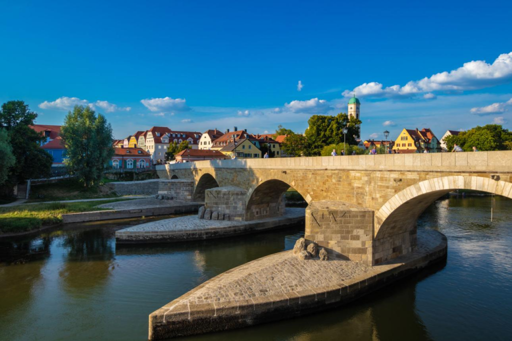 Stone Bridge Regensburg Germany