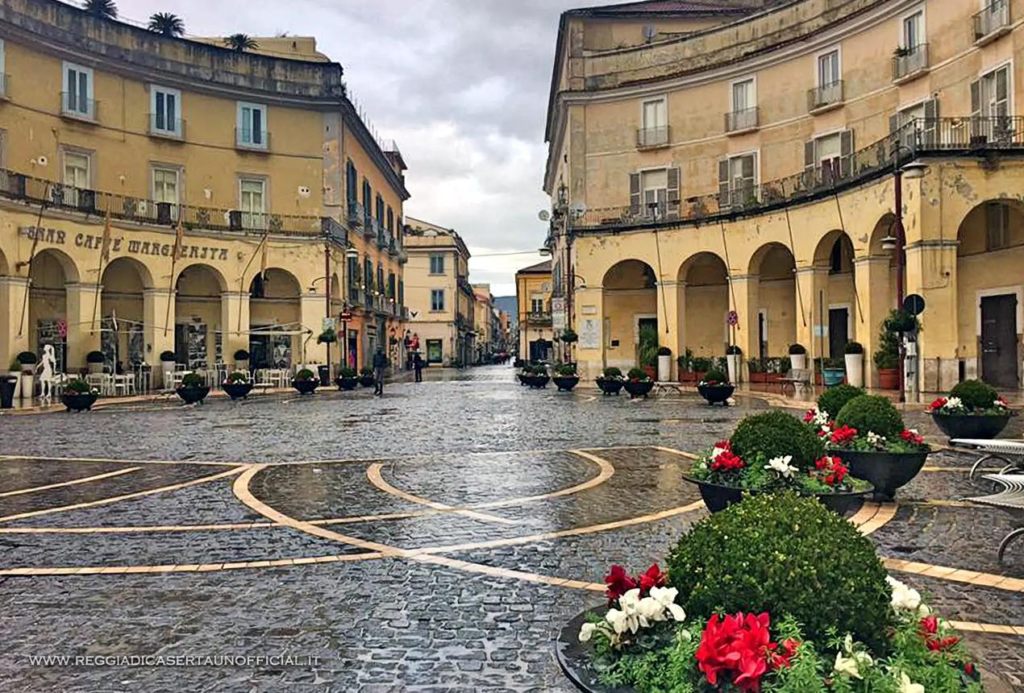 Caserta historic centre Italy