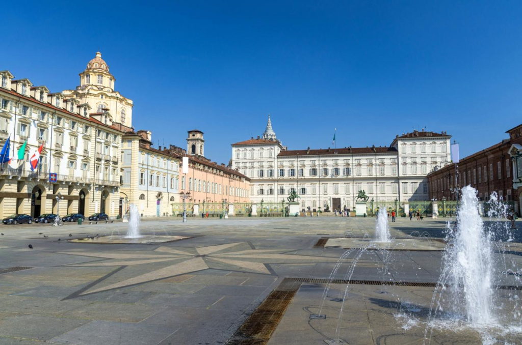 Piazza Castello Turin Italy