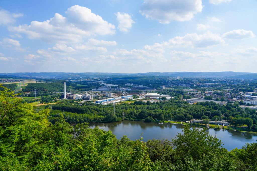 Ruhr region landscape Germany