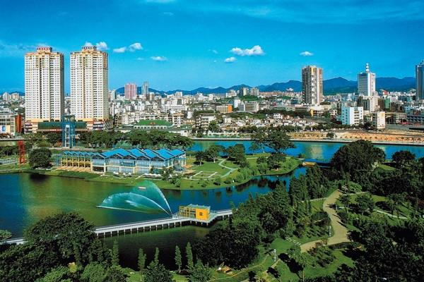 Qijiang Park Zhongshan China