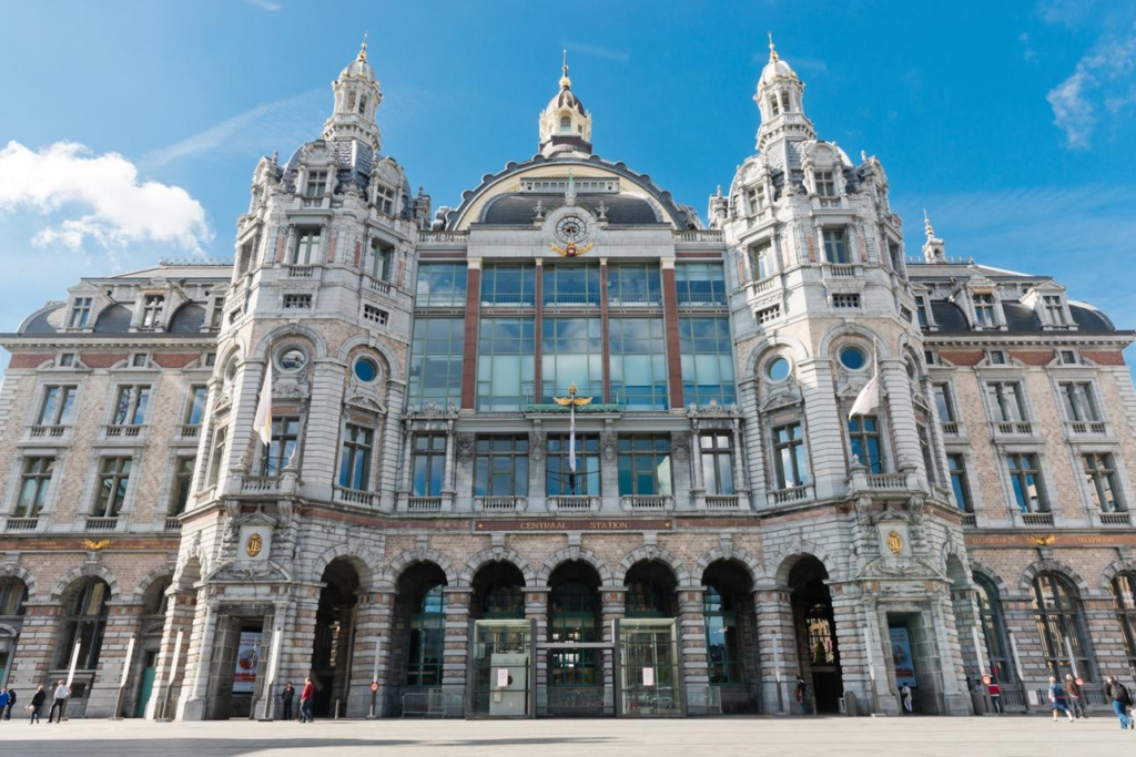 Antwerp Central Station Belgium