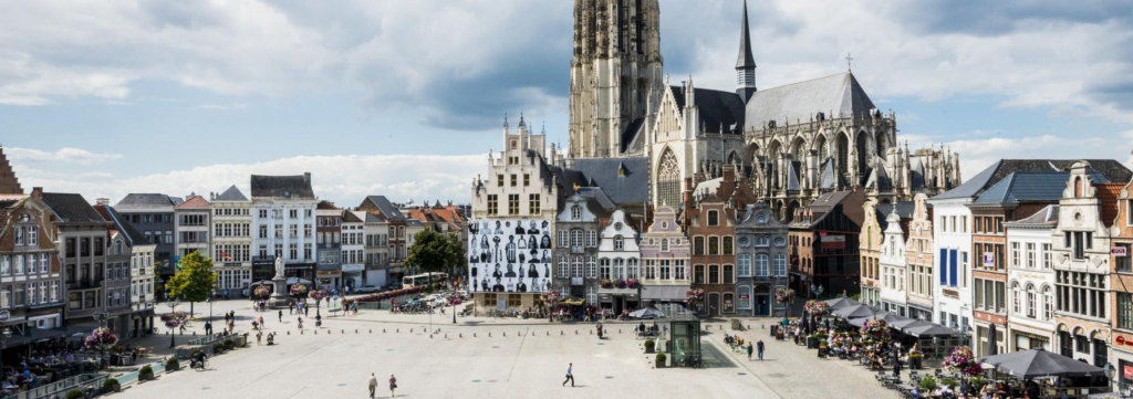 Mechelen Grote Markt Belgium