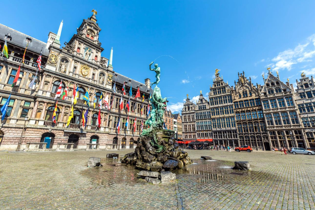 Antwerp Grote Markt Belgium